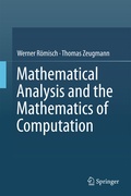 Cover: Mathematical Analysis and the Mathematics of Computation - Springer
