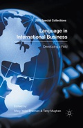 Cover: Language in International Business - Palgrave Macmillan