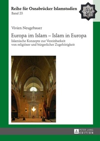 Abbildung von: Europa im Islam - Islam in Europa - Peter Lang Verlag