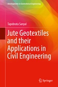 Cover: Jute Geotextiles and their Applications in Civil Engineering - Springer