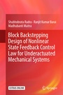 Cover: Block Backstepping Design of Nonlinear State Feedback Control Law for Underactuated Mechanical Systems - Springer