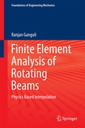 Cover: Finite Element Analysis of Rotating Beams - Springer