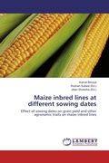 Cover: Maize inbred lines at different sowing dates - LAP Lambert Academic Publishing