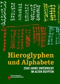 Cover: Hieroglyphen und Alphabete - Phoibos Verlag