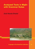 Cover: Analyzed Texts in Majhi with Grammar Notes - LINCOM GmbH