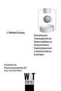 Cover: Untersuchung der Trocknungskinetik und Strukturausbildung von Vinylacetat-Ethylen-Copolymerdispersionen in akustisch levitierten Einzeltropfen - Wissenschaft & Technik