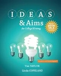 Cover: IDEAS & Aims for College Writing, MLA Update Edition - Pearson