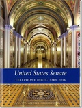 Cover: Senate Telephone Directory 2016 - National Defense University Press,U.S.
