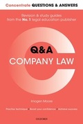 Cover: Concentrate Questions and Answers Company Law - Oxford University Press