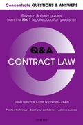 Cover: Concentrate Questions and Answers Contract Law - Oxford University Press