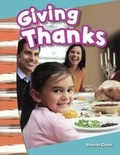 Cover: Primary Source Readers Giving Thanks - Turtleback Books