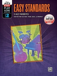 Abbildung von: Alfred Jazz Easy Play-Along Series, Vol. 2: Easy Standards - Alfred Publishing Company Inc