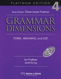 Cover: Grammar Dimensions - 4 - Platinum Edition - Form Meaning andUse with Software - Heinle