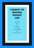 Cover: Casebook for Managing Managed Care - American Psychiatric Association Publishing