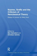 Cover: Keynes, Sraffa, and the Criticism of Neoclassical Theory - Routledge