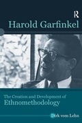 Cover: Harold Garfinkel - Routledge