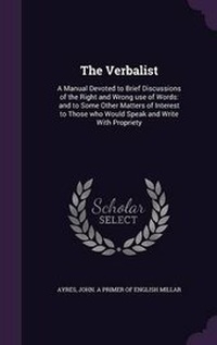 Enlarge image Cover: The Verbalist - Palala Press