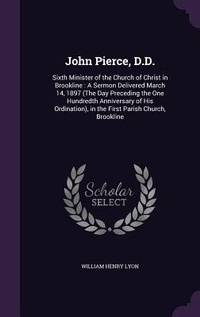 Enlarge image Cover: John Pierce, D.D. - Palala Press