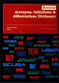 Cover: Reverse Acronyms, Initialisms and Abbreviations Dictionary - Cengage Gale
