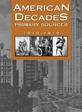 Cover: American Decades Primary Sources - Cengage Gale