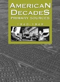 Cover: American Decades Primary Sources - Cengage Gale