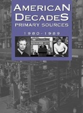 Cover: American Decades Primary Sources - Cengage Gale