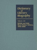 Cover: British and Irish Short-fiction Writers, 1945-2000 - Cengage Gale