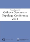 Cover: Proceedings of the Goekova Geometry-Topology Conference 2015 - International Press of Boston Inc