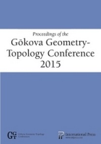 Abbildung von: Proceedings of the Goekova Geometry-Topology Conference 2015 - International Press of Boston Inc