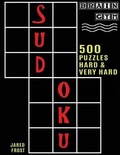 Cover: 500 Sudoku Puzzles, Hard and Very Hard - Fat Dog Publishing, LLC