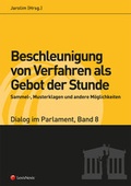 Cover: Beschleunigung von Verfahren als Gebot der Stunde - LexisNexis Verlag ARD ORAC GmbH
