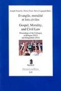 Cover: Gospel, Morality, and Civil Law. Evangile, Moralite Et Lois Civiles. - Lit Verlag