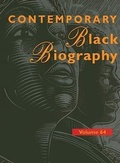 Cover: Contemporary Black Biography - Cengage Gale