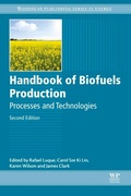 Cover: Handbook of Biofuels Production - Woodhead Publishing