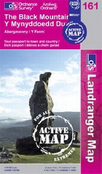 Abbildung von: The Black Mountains - Ordnance Survey