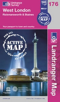 Abbildung von: West London, Rickmansworth & Staines - Ordnance Survey