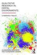 Cover: Qualitative Research in Digital Environments - Routledge
