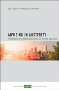 Cover: Advising in Austerity - Policy Press
