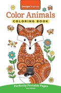 Cover: Color Animals Coloring Book - Design Originals