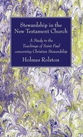 Cover: Stewardship in the New Testament Church - Wipf & Stock Publishers