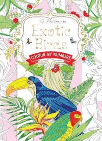 Enlarge image Cover: Exotic Birds Postcard Book - Flame Tree Publishing