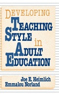 Cover: Developing Teaching Style in Adult Education - Jossey-Bass
