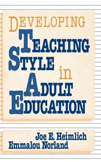 Enlarge image Cover: Developing Teaching Style in Adult Education - Jossey-Bass