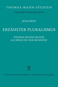 Cover: Erz&auml;hlter Pluralismus - Vittorio Klostermann Verlag