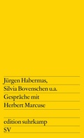 Cover: Gespr&auml;che mit Herbert Marcuse - Suhrkamp