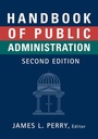 Cover: Handbook of Public Administration - Jossey-Bass