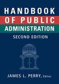 Cover: Handbook of Public Administration - Jossey-Bass