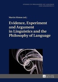 Cover: Evidence, Experiment and Argument in Linguistics and the Philosophy of Language - Peter Lang Verlag
