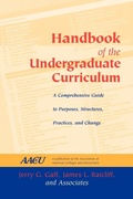 Cover: Handbook of the Undergraduate Curriculum - Jossey-Bass