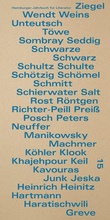 Cover: Ziegel 15 - D&ouml;lling u. Galitz